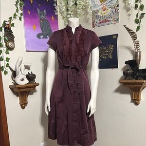 Elegant Purple Dress